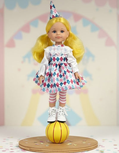 Poupée Las Amigas de la collection Arlequin - Cleo aux cheveux jaunes - Paola Reina | Shine on me