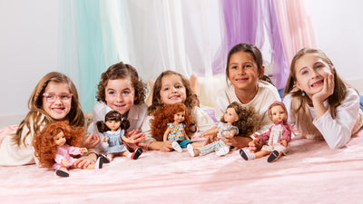Las Amigas Doll - Carol with blue dress - Paola Reina
