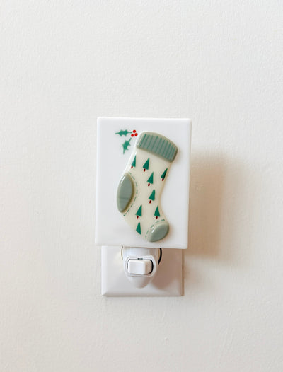 Veilleuse Noël - Bas de Noël - Veille sur toi