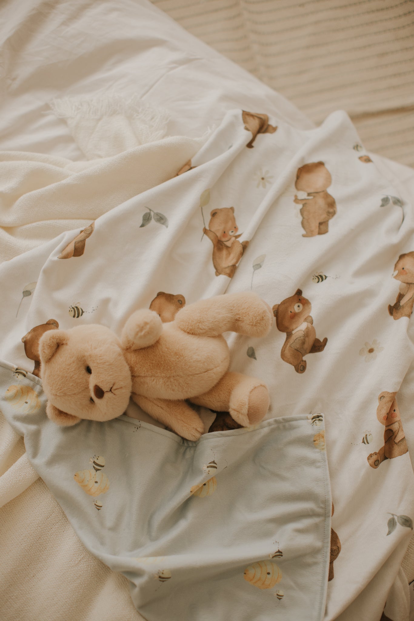 My little blanket - Little bear - Veille sur toi