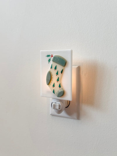 Veilleuse Noël - Bas de Noël - Veille sur toi