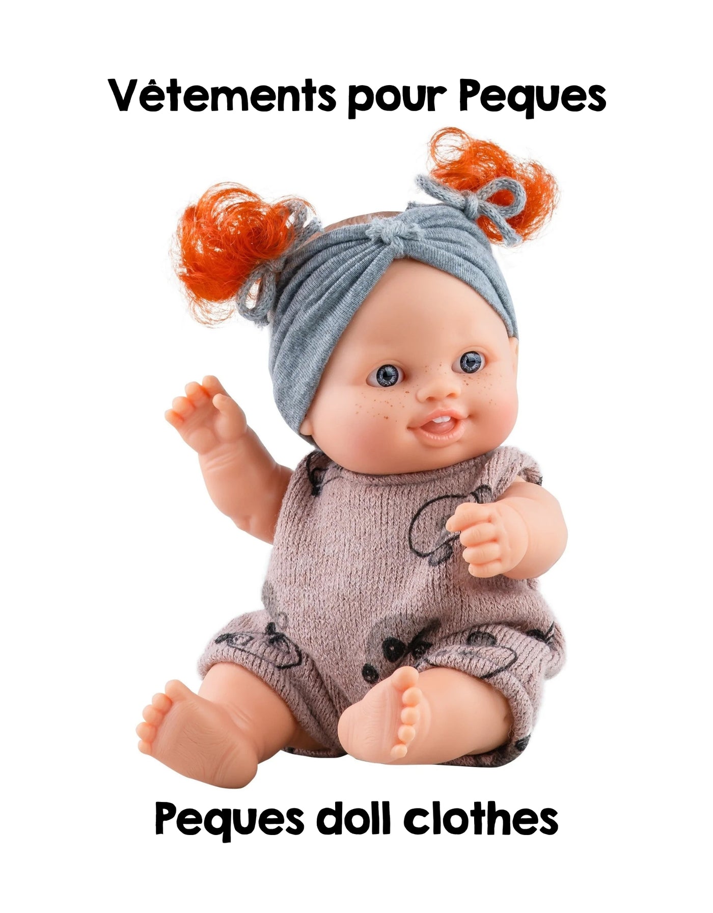 Peques Doll Clothing - Sara