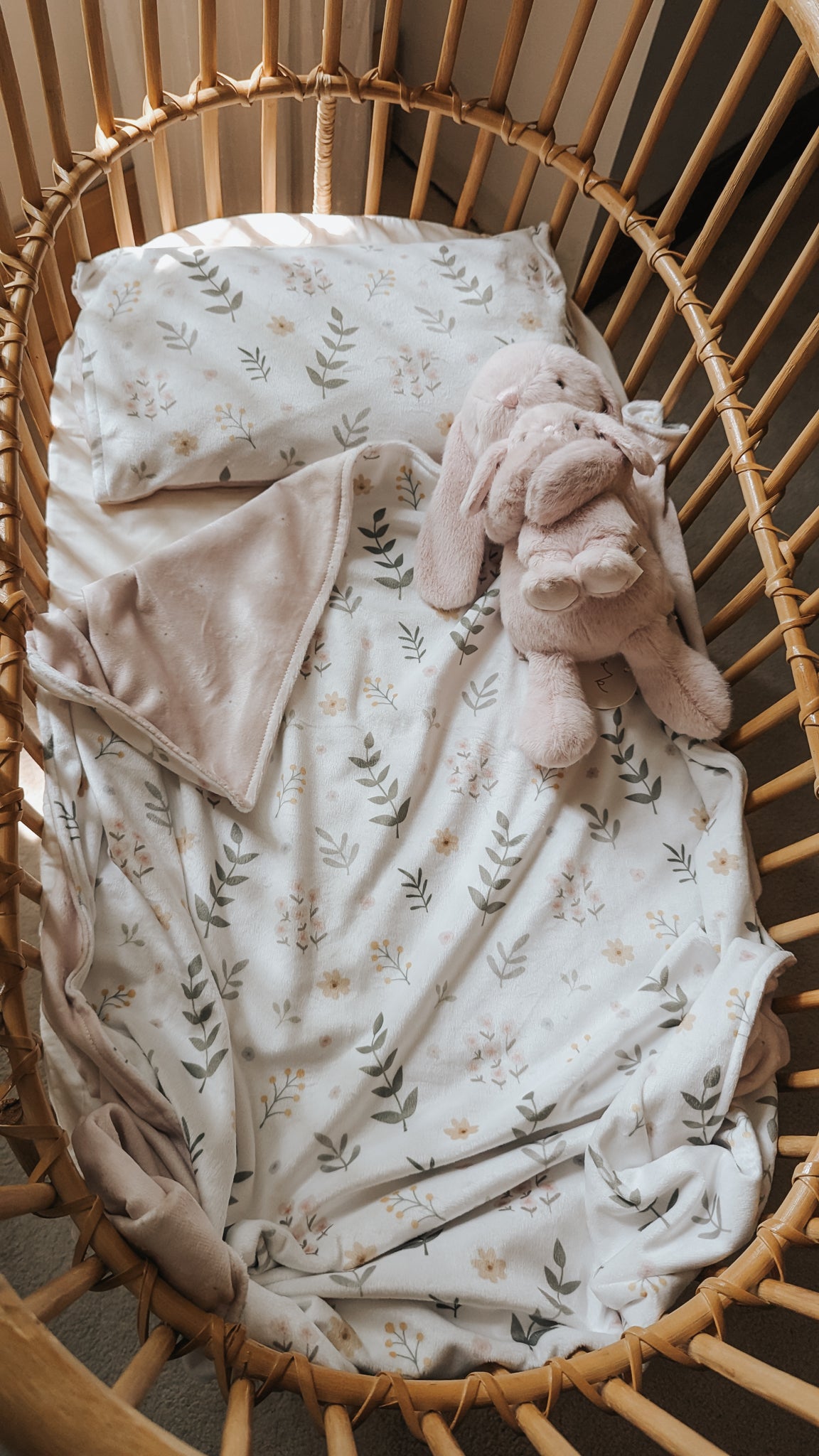 My little blanket - Field flowers - Veille sur toi