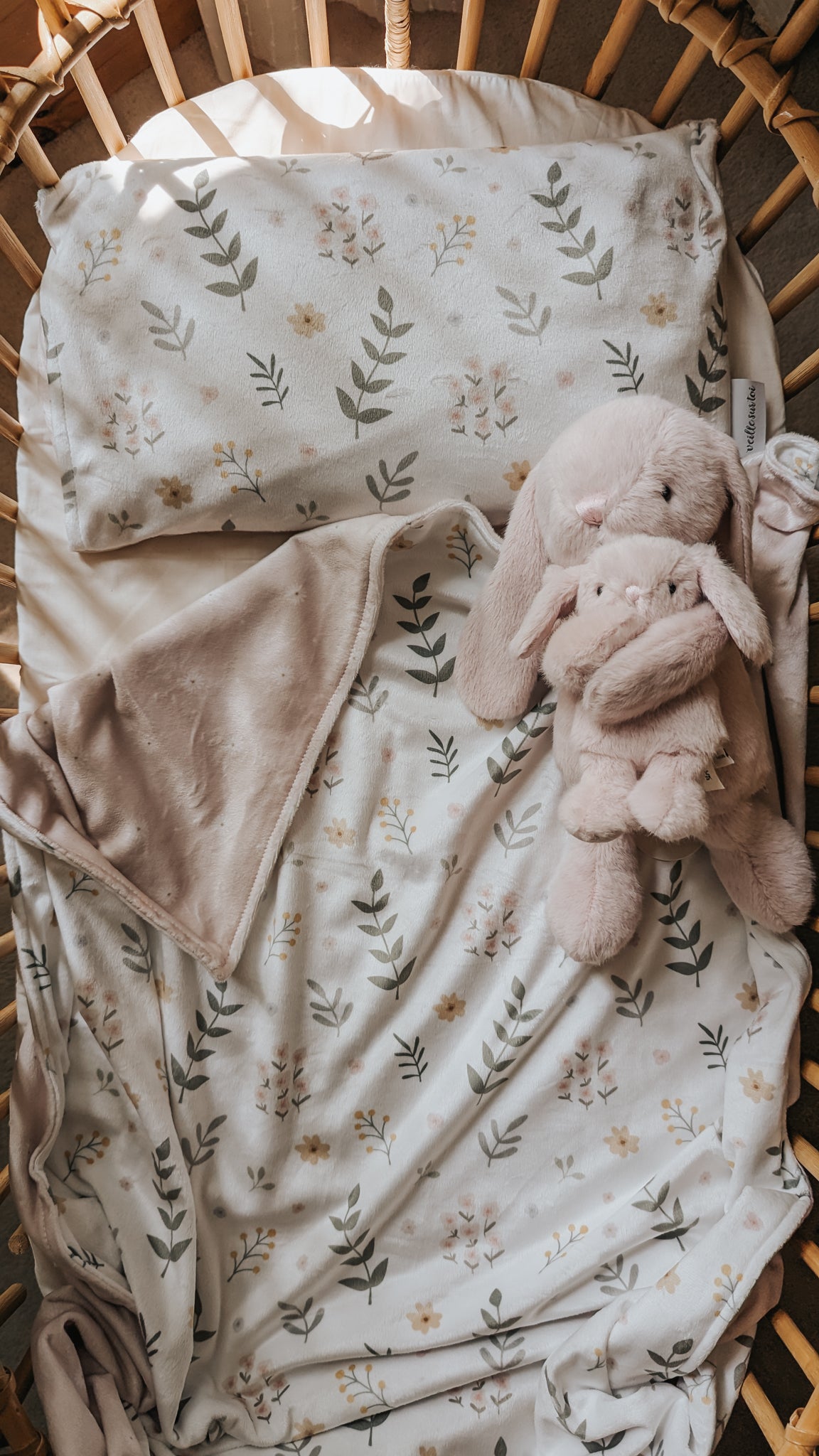 My little blanket - Field flowers - Veille sur toi