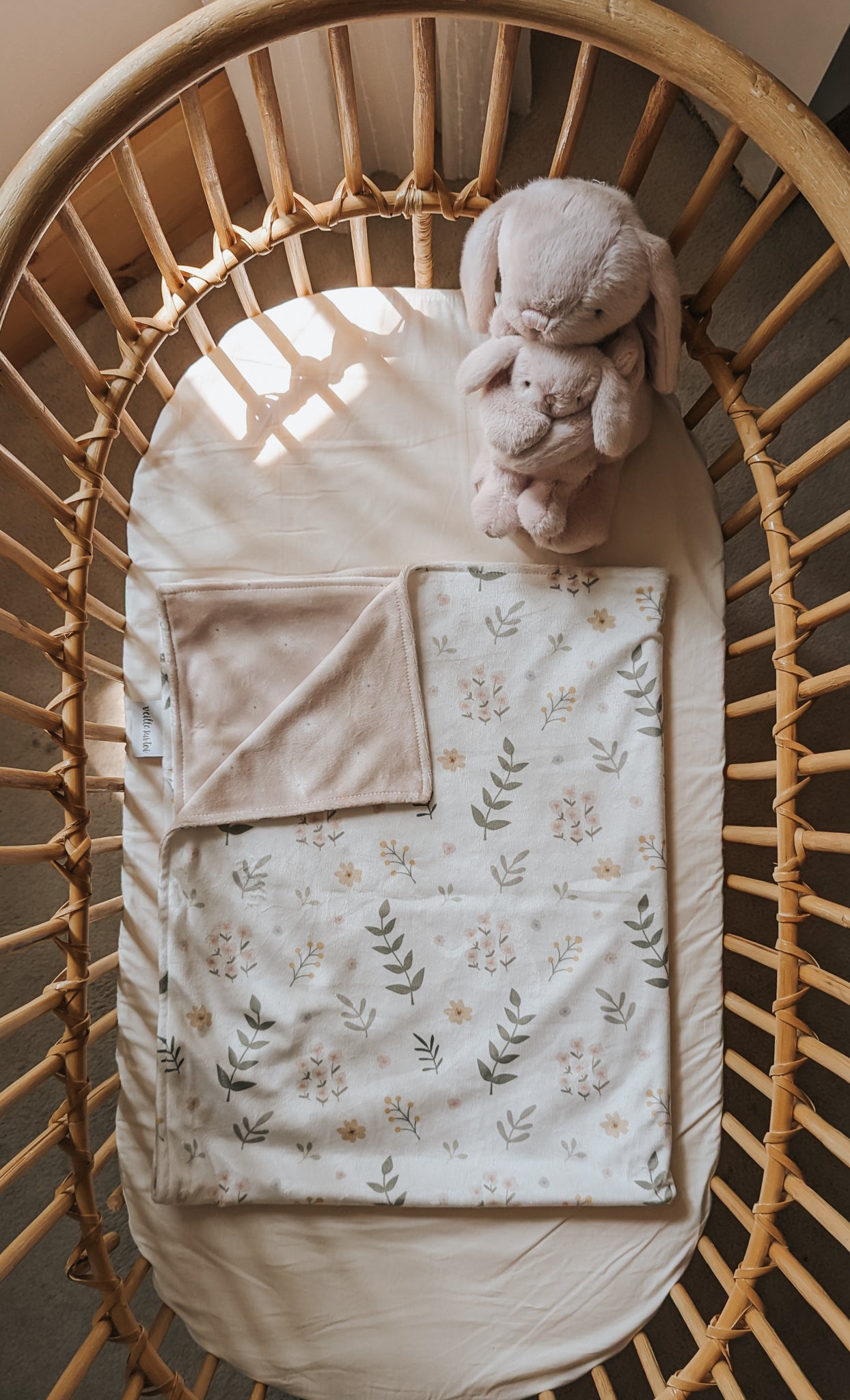 My little blanket - Field flowers - Veille sur toi