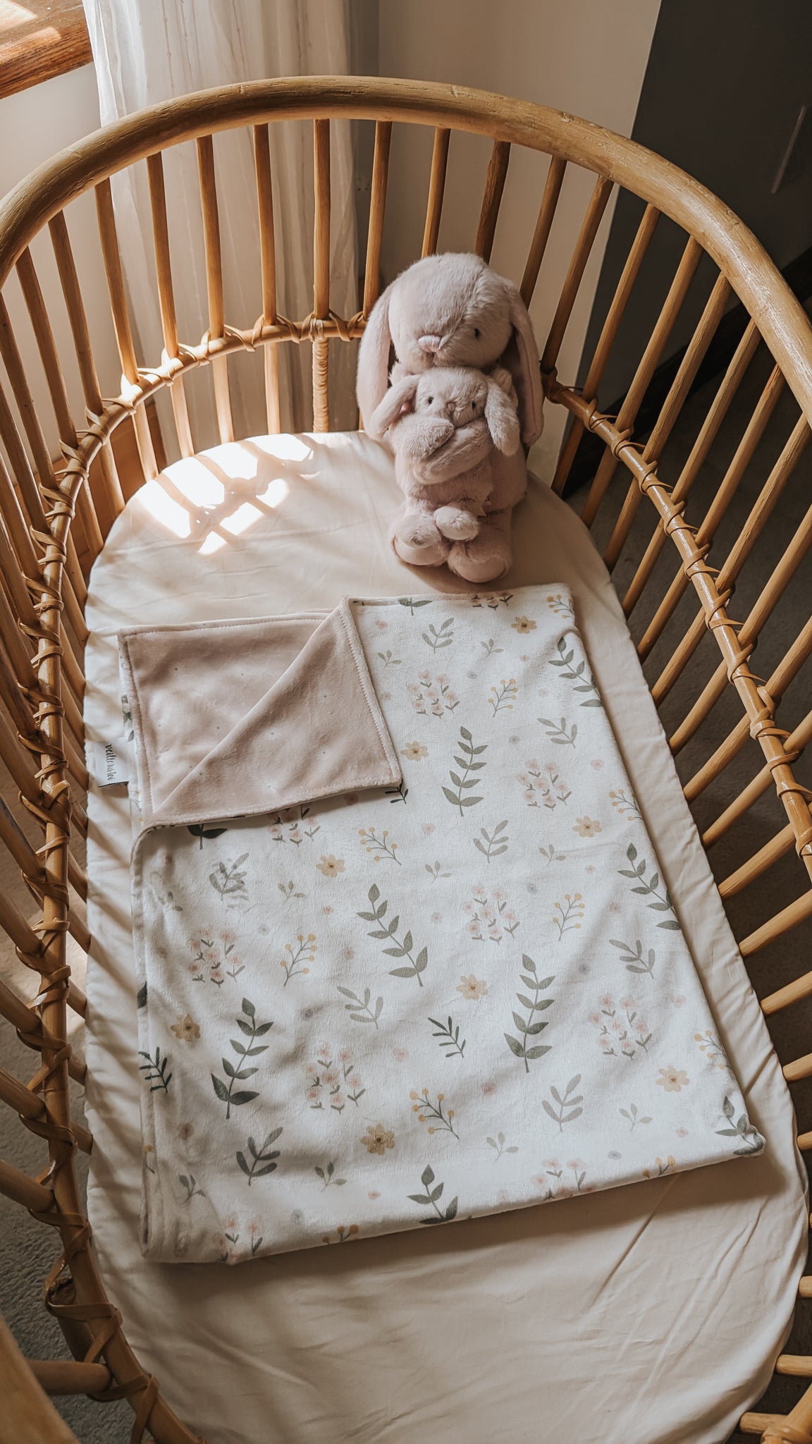 My little blanket - Field flowers - Veille sur toi