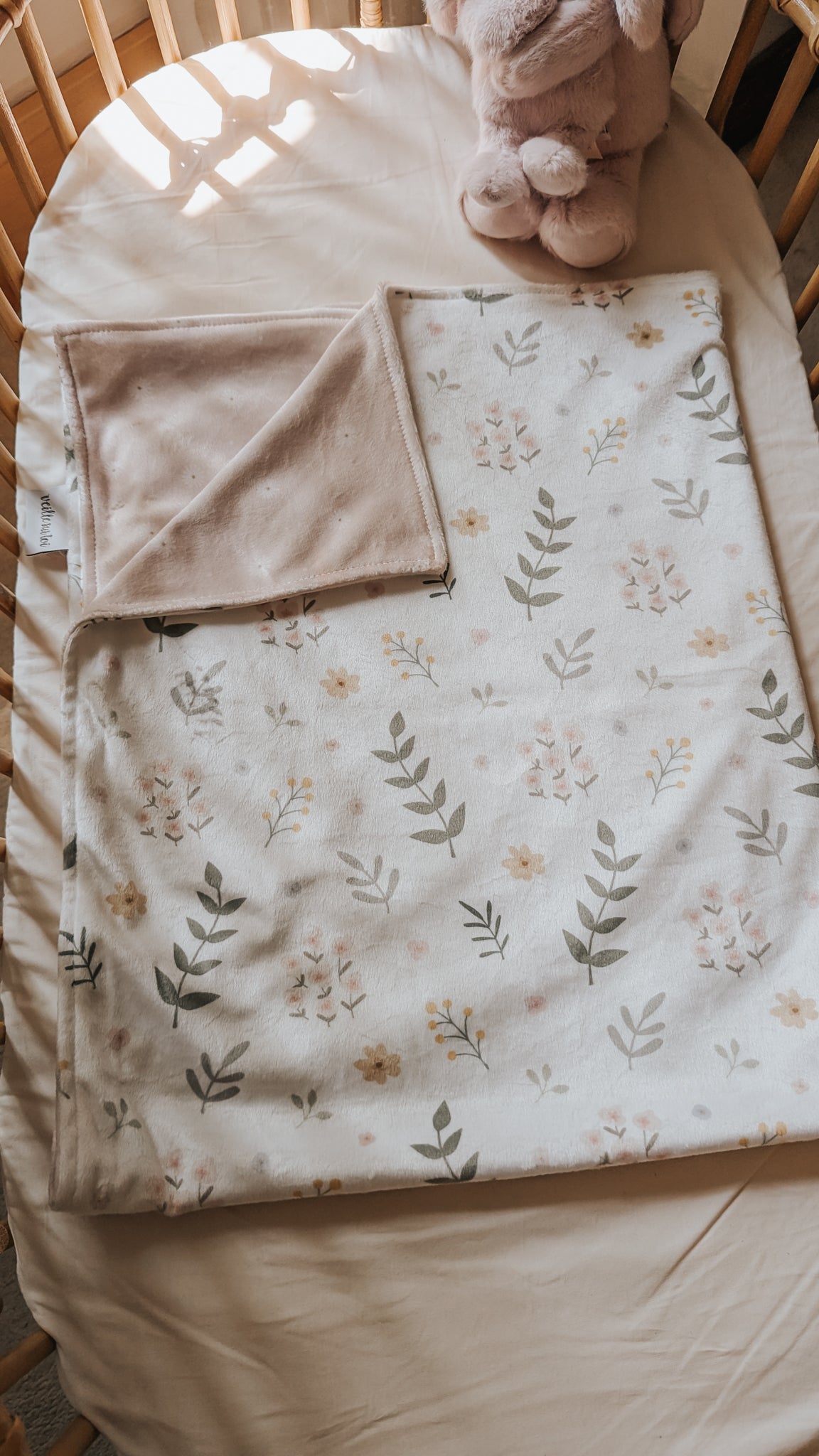 My little blanket - Field flowers - Veille sur toi