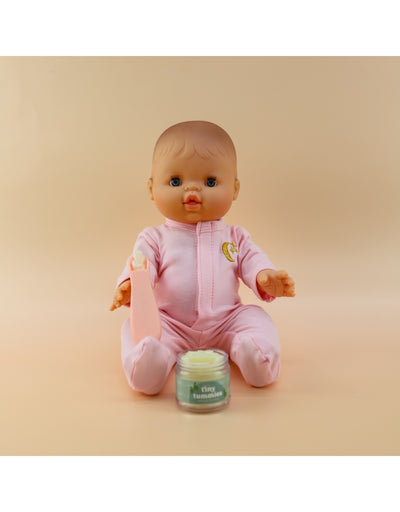 Box of 72 Tiny Tummies Jar and Spoon Sets - Apple - Tiny Harlow