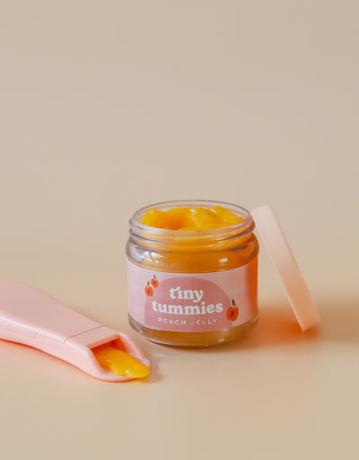 Petit pot de purée pour poupée avec cuillère magique - Tiny Harlow