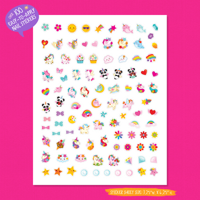 Nail stickers - Believe in magic - Girl Nation