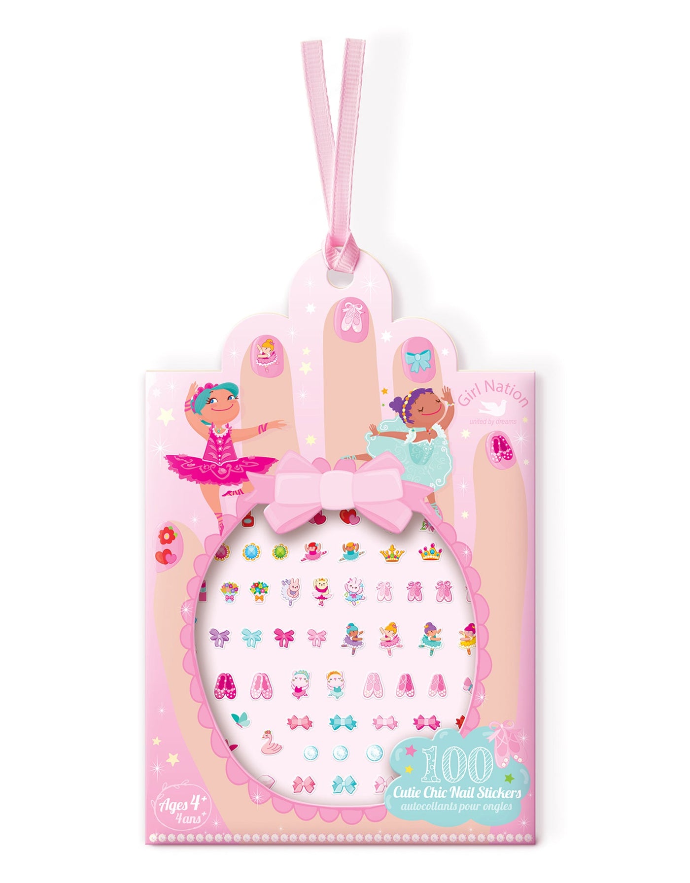 Nail stickers - Pretty ballerinas - Girl Nation