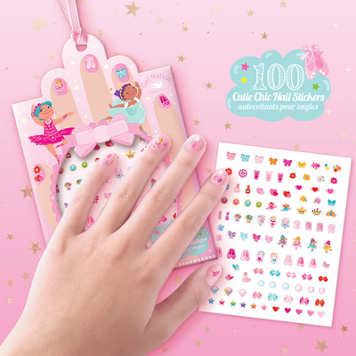 Nail stickers - Pretty ballerinas - Girl Nation