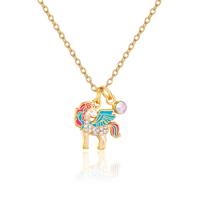 Necklace and Earring Gift Set - Unicorn magic - Girl Nation