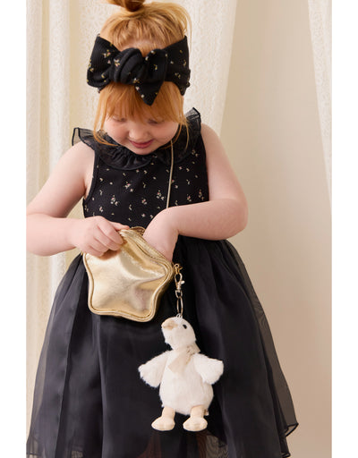 Breloque pour sac - Rose le canard avec boucle - Snuggle Bunnies