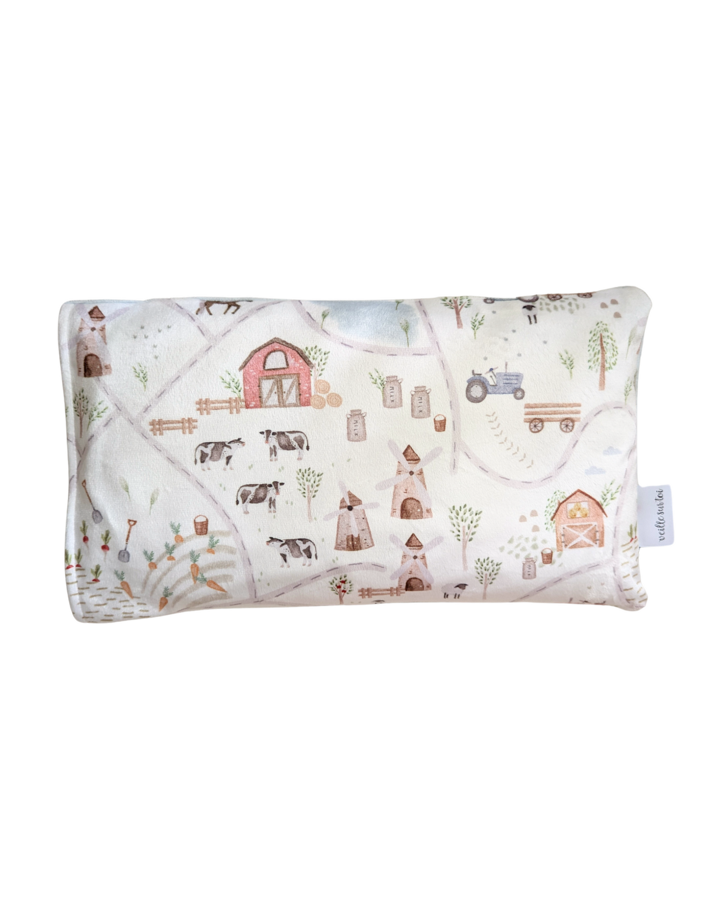 Children's pillowcase - Gedeon's farm - Veille sur toi