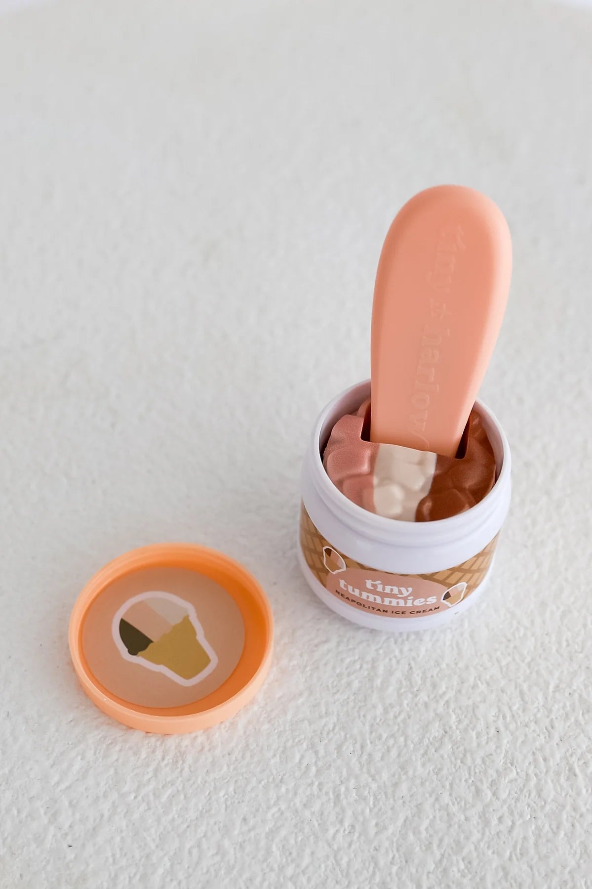 Ensemble Tiny Tummies pour poupée - Crème glacée napolitaine - Tiny Harlow