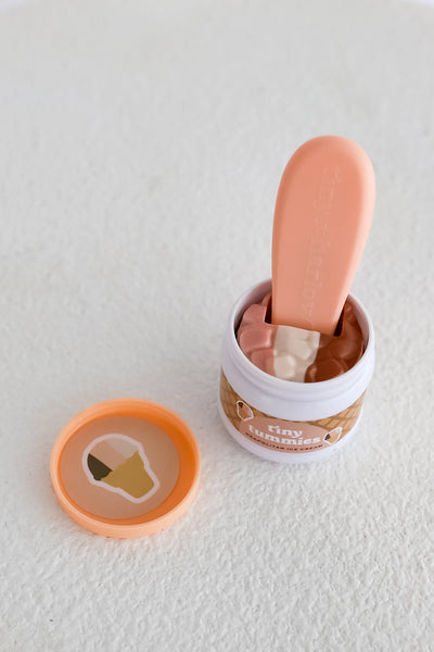 Ensemble Tiny Tummies pour poupée - Crème glacée napolitaine - Tiny Harlow