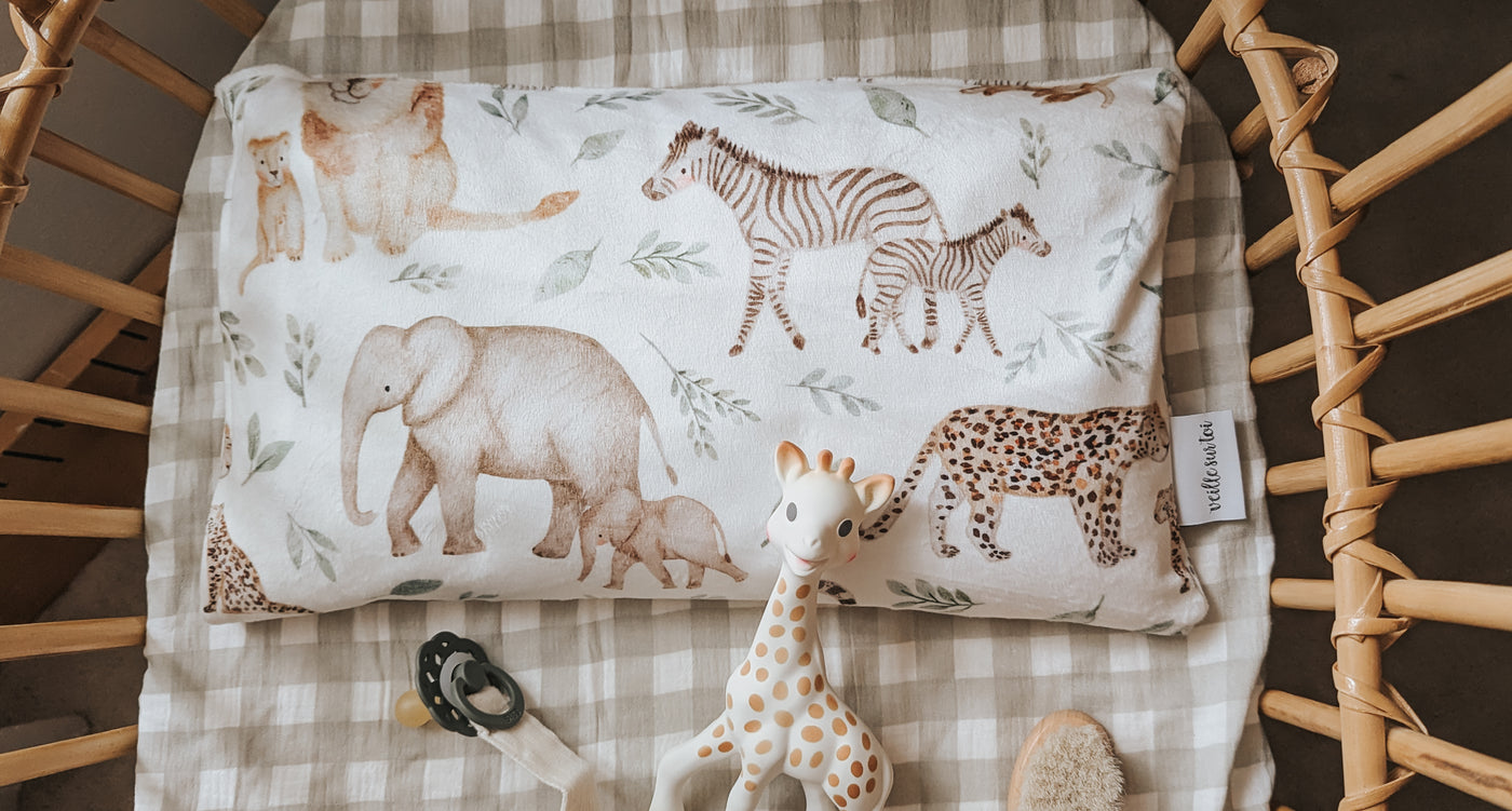 Buckwheat Hull Pillow for Children - Veille sur toi