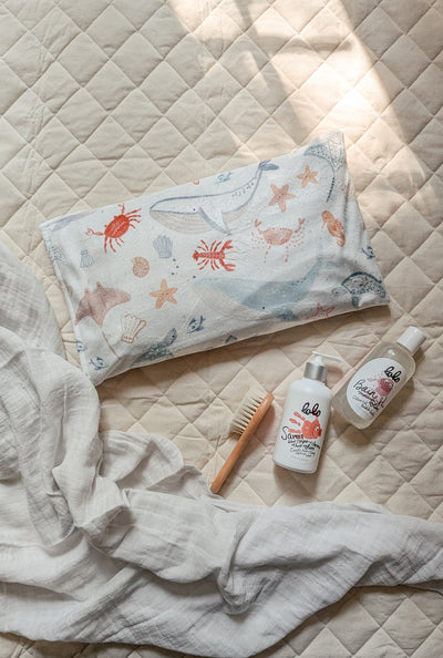 Children's pillowcase - The underwater world - Veille sur toi