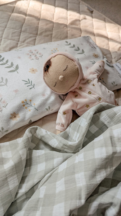 Children's pillowcase - Field flowers - Veille sur toi