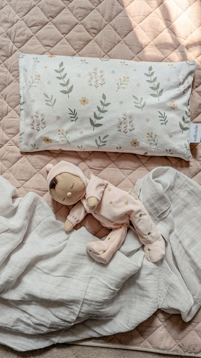 Children's pillowcase - Field flowers - Veille sur toi