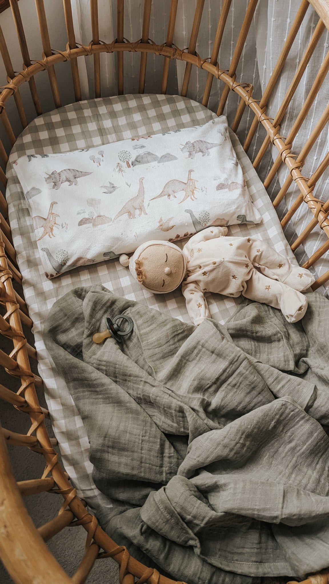Children's pillowcase - Jurassic - Veille sur toi