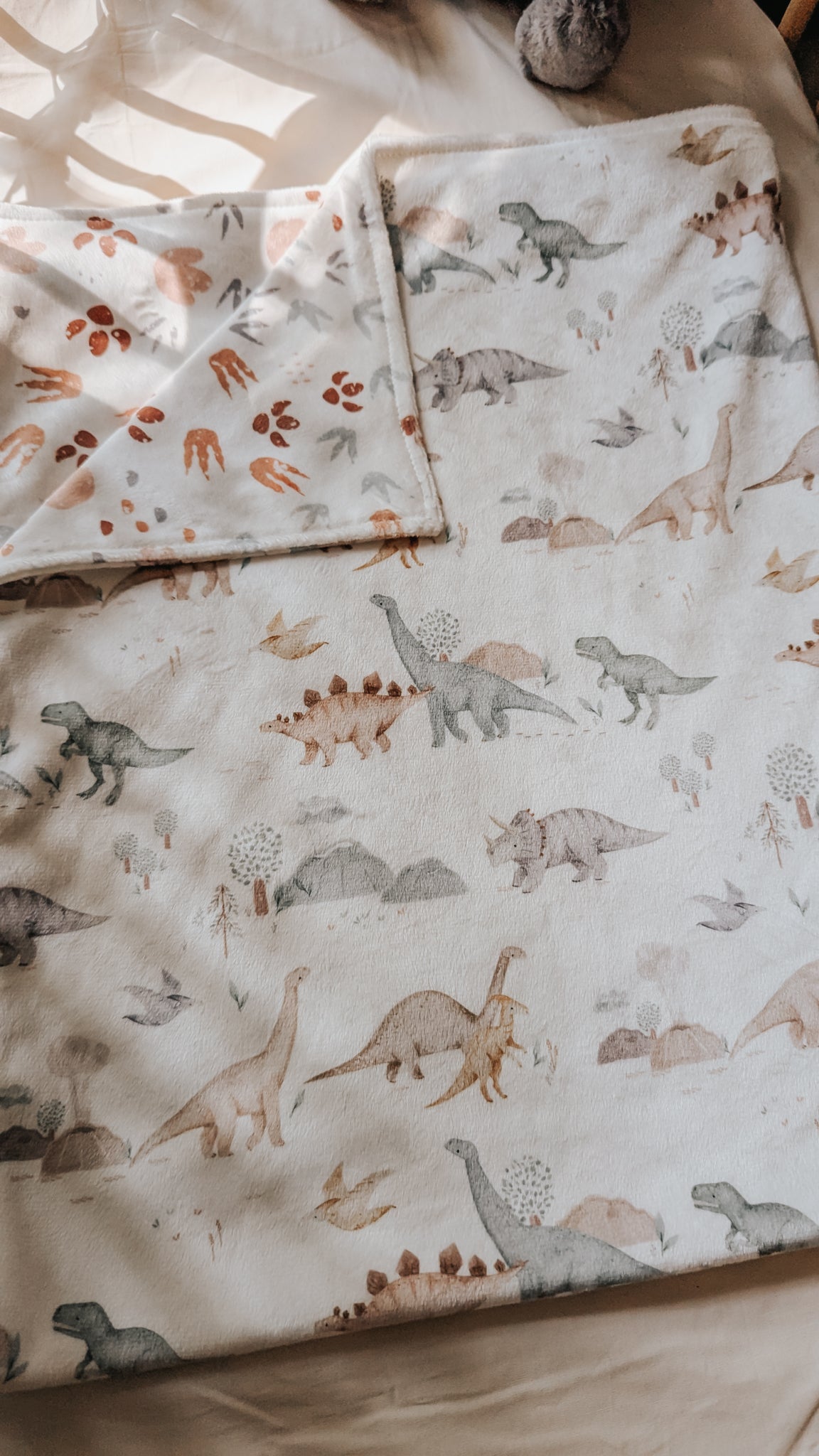 My little blanket - Jurassic - Veille sur toi