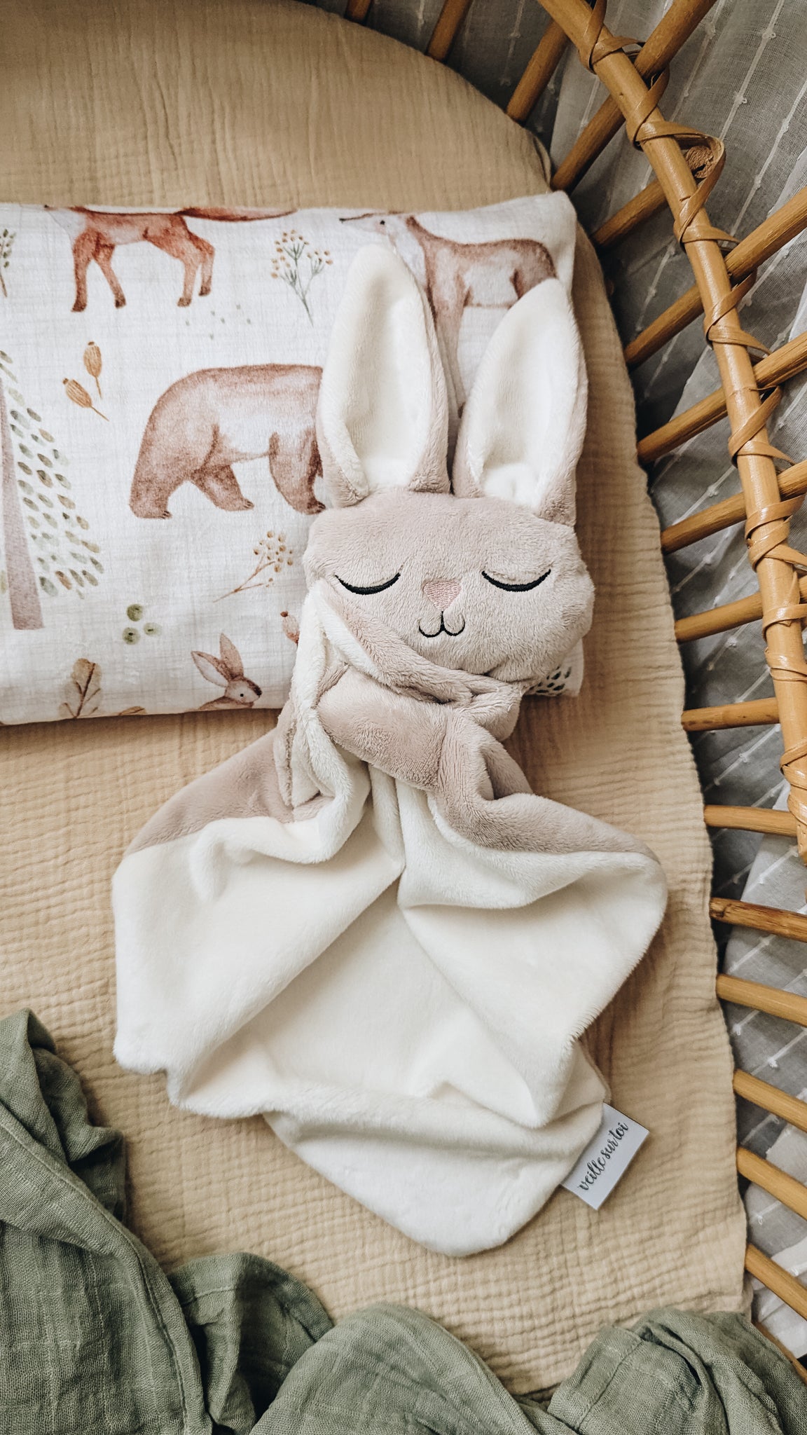 Children's pillowcase - Woodland Friends - Veille sur toi