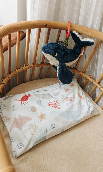 Children's pillowcase - The underwater world - Veille sur toi