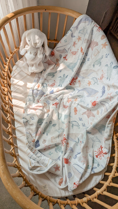 My little blanket - Underwater world - Veille sur toi
