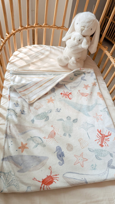 My little blanket - Underwater world - Veille sur toi