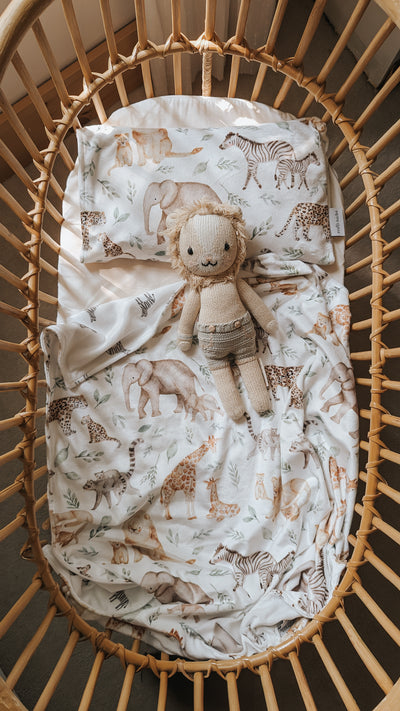 Children's pillowcase - Savannah - Veille sur toi