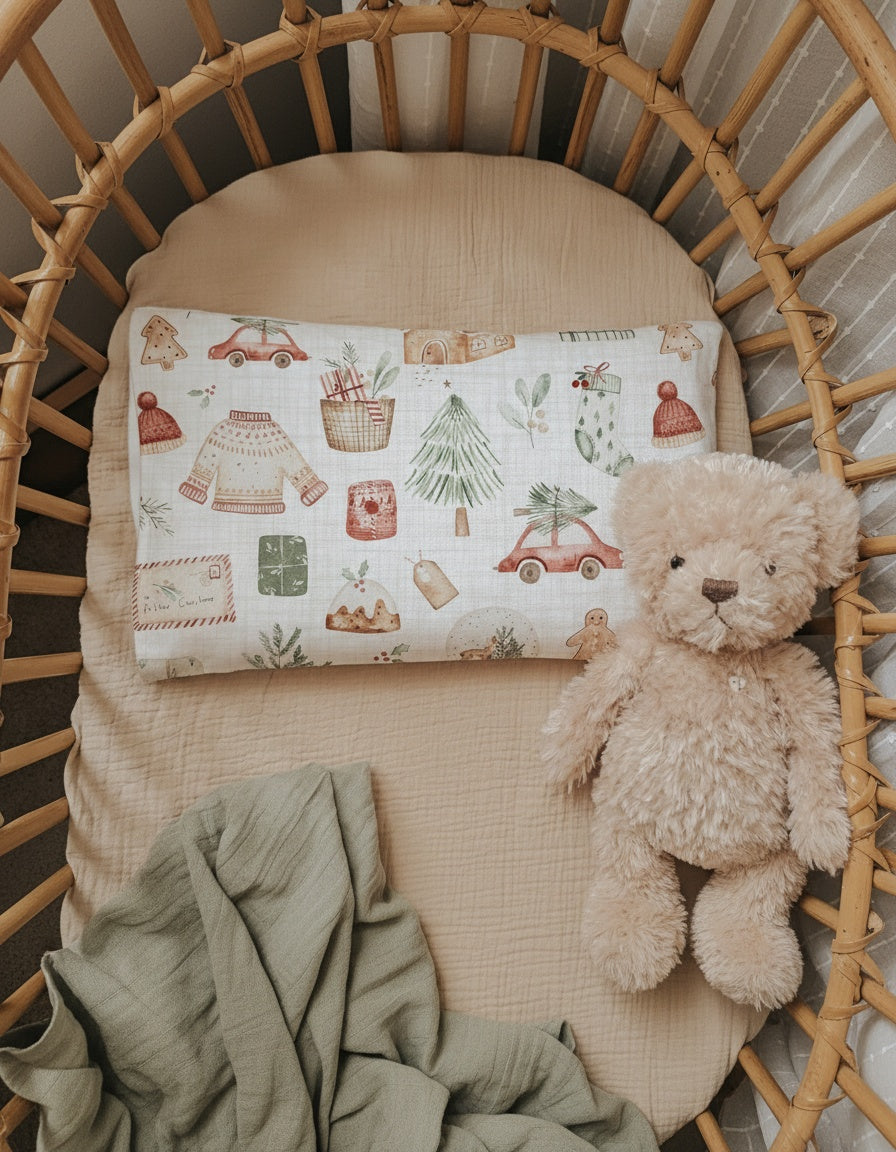 Children's pillowcase - Christmas - Veille sur toi