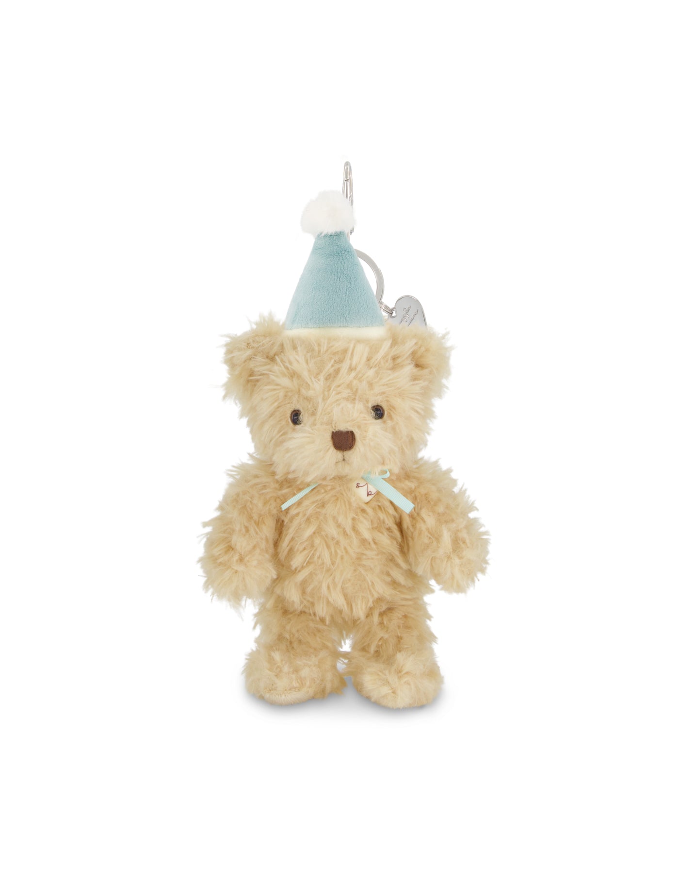 Porte-clé en peluche ultra-doux Arthur l'ours de fête Sky - Snuggle Bunnies | Veille sur toi