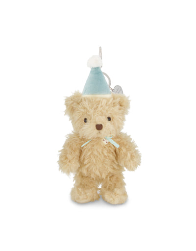 Porte-clé en peluche ultra-doux Arthur l'ours de fête Sky - Snuggle Bunnies | Veille sur toi