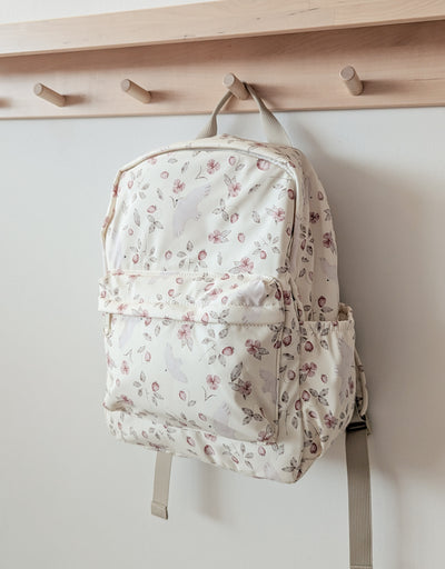 Mini backpack - Flowers and birds - Menoum Menoum
