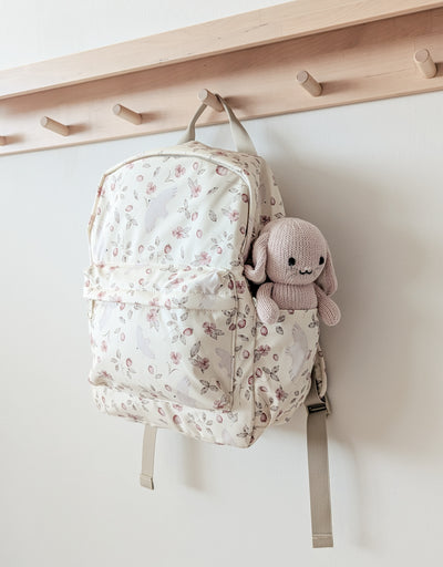 Mini backpack - Flowers and birds - Menoum Menoum