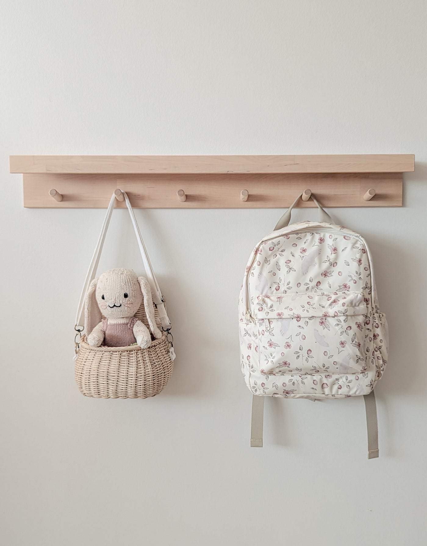 Mini backpack - Flowers and birds - Menoum Menoum