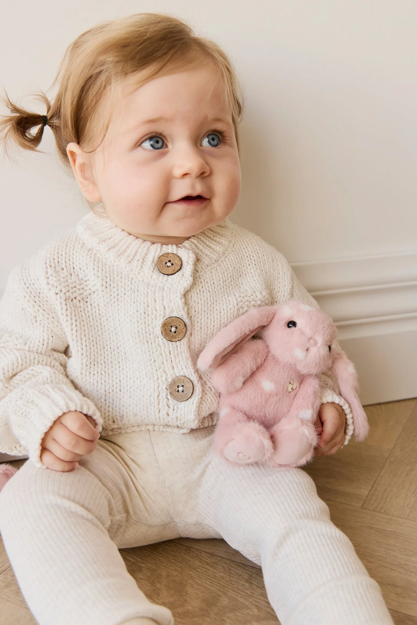Peluche petite Pénélope le lapin - Little Love - Snuggle Bunnies
