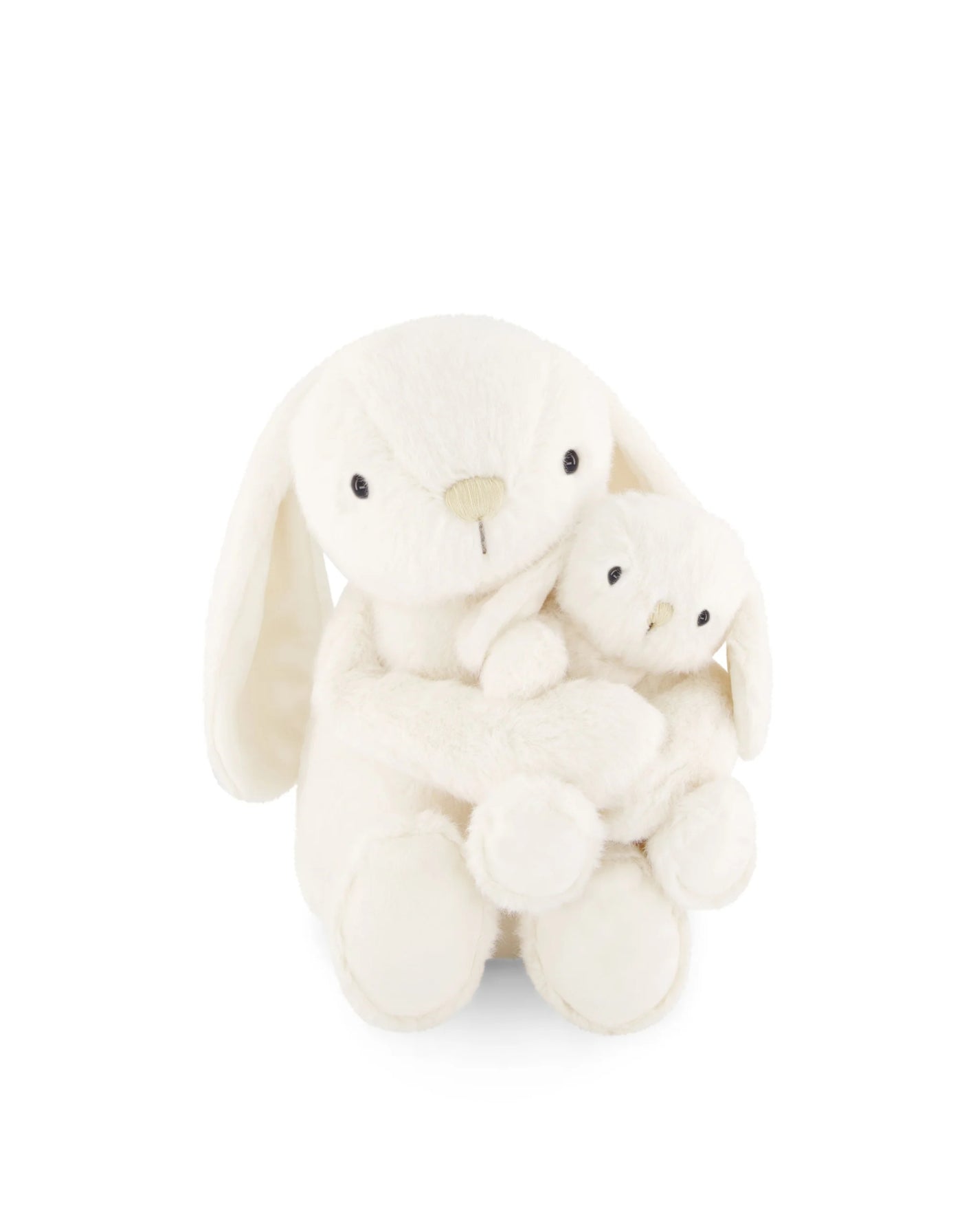 Peluche douce Frankie le lapin câlin - Guimauve - Snuggle Bunnies