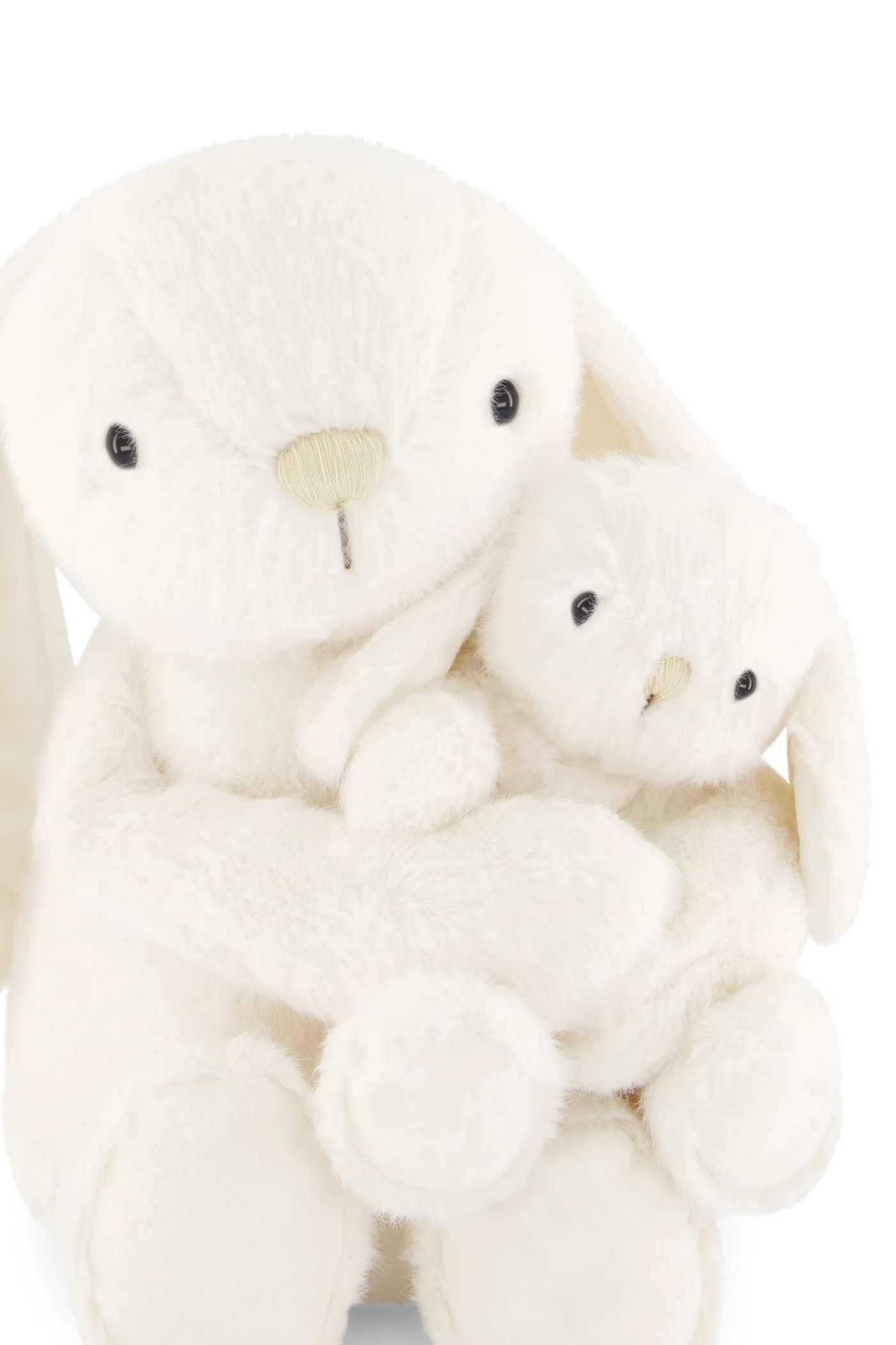Peluche Frankie le lapin câlin et son bébé - Marshmallow - Snuggle Bunnies