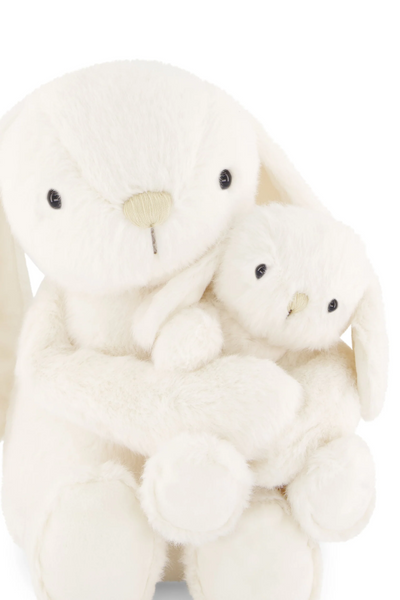 Peluche Frankie le lapin câlin et son bébé - Marshmallow - Snuggle Bunnies