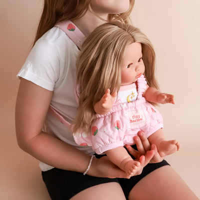 Porte-bébé pour poupée - Pique-nique aux fraises - Tiny Harlow