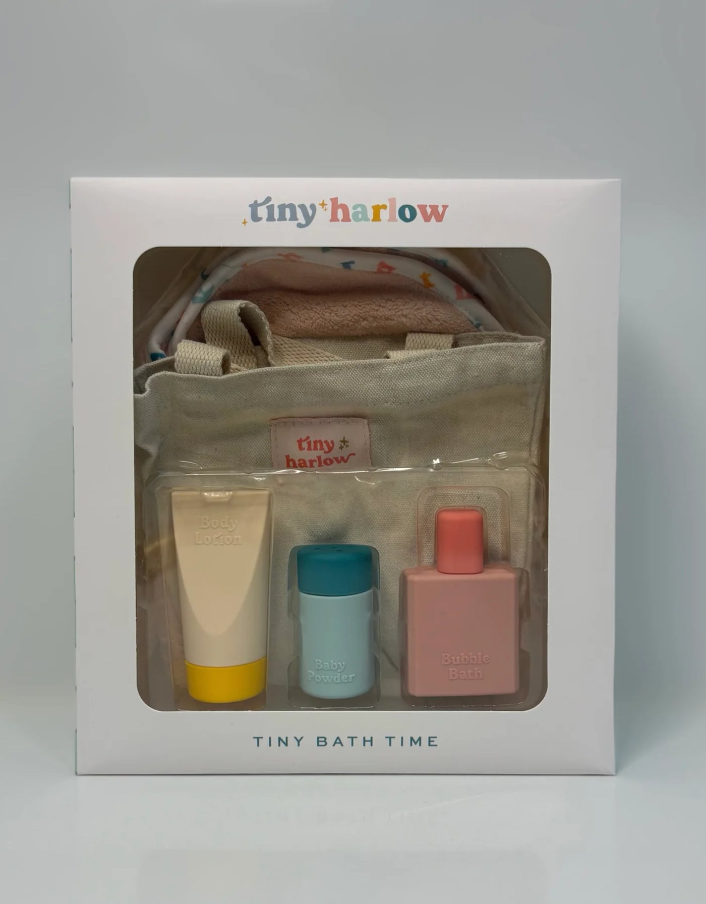 Ensemble d'accessoires pour le bain Tiny Bath Time pour poupée - Tiny Harlow | Shine on me