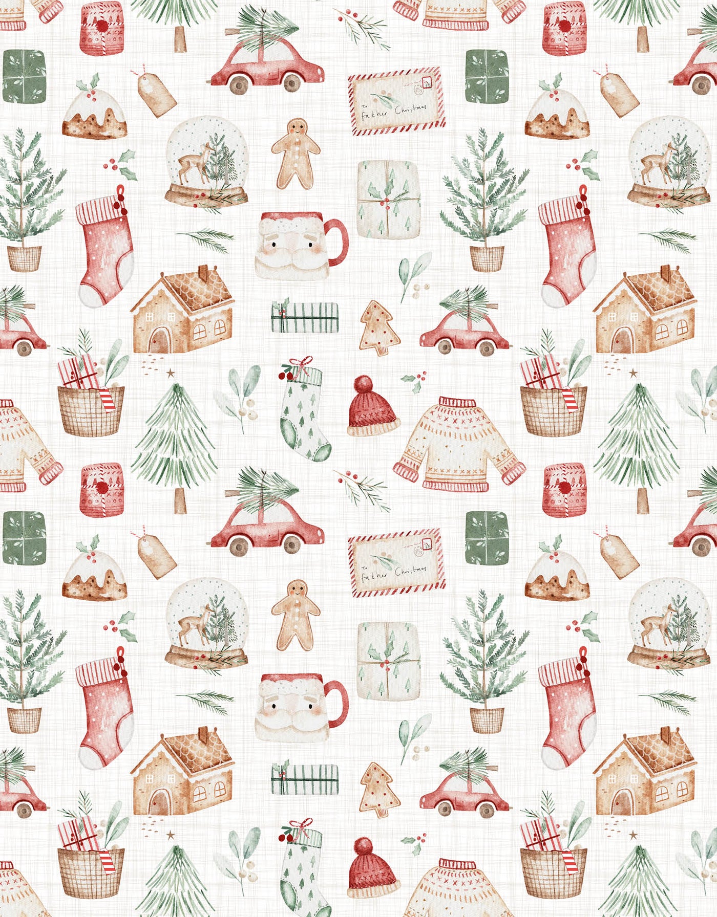 Ma p'tite couverte - Noël - Veille sur toi