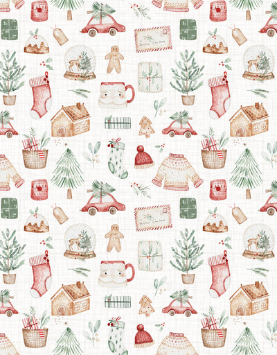 Ma p'tite couverte - Noël - Veille sur toi