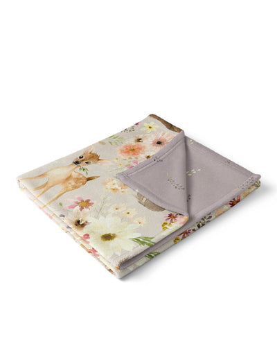 My little blanket - The forest in bloom - Veille sur toi
