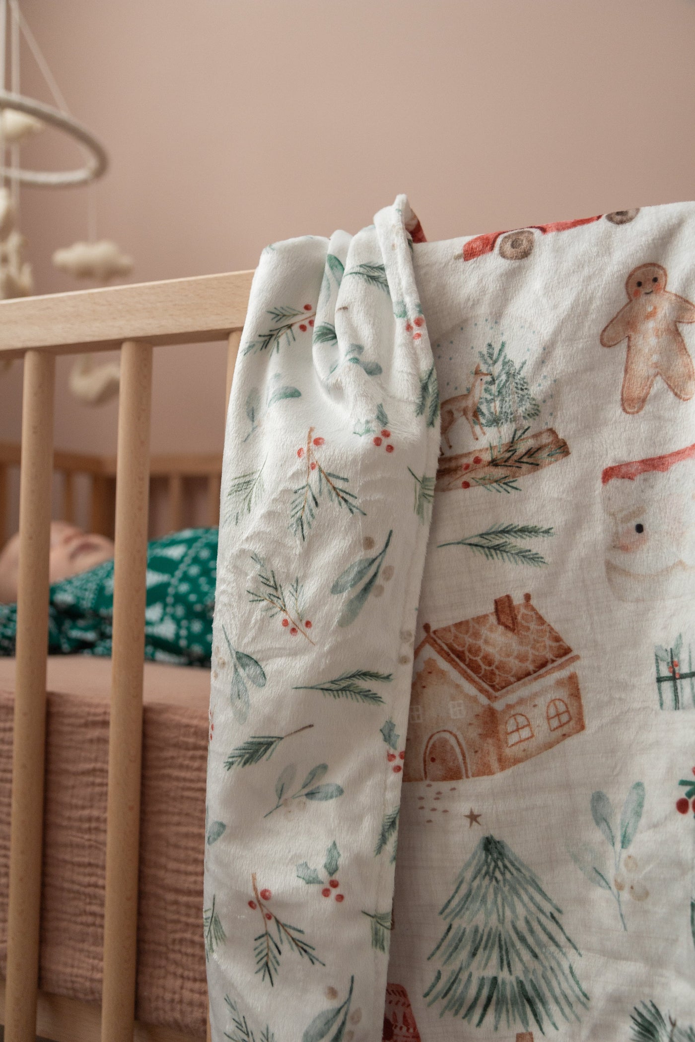 Ma p'tite couverte - Noël - Veille sur toi