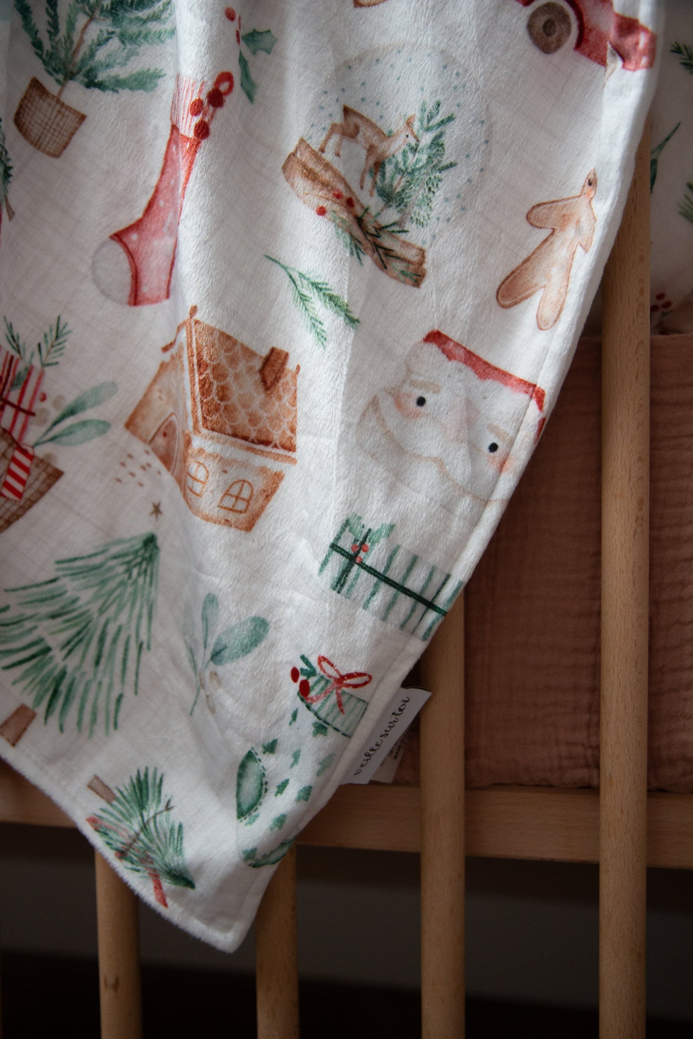 Ma p'tite couverte - Noël - Veille sur toi