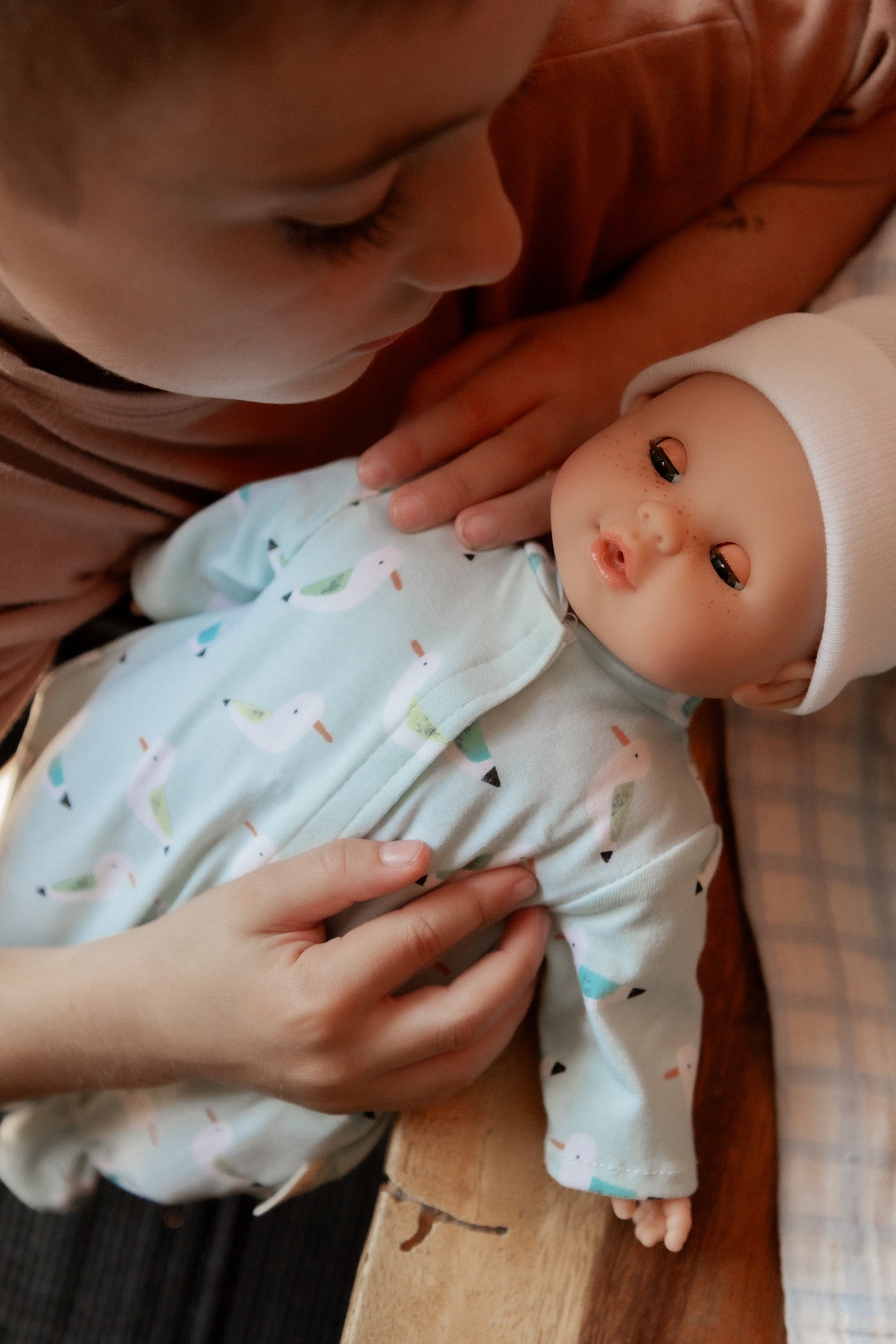 Alex & Sonia Doll - Alex with Bird Pajamas - Paola Reina